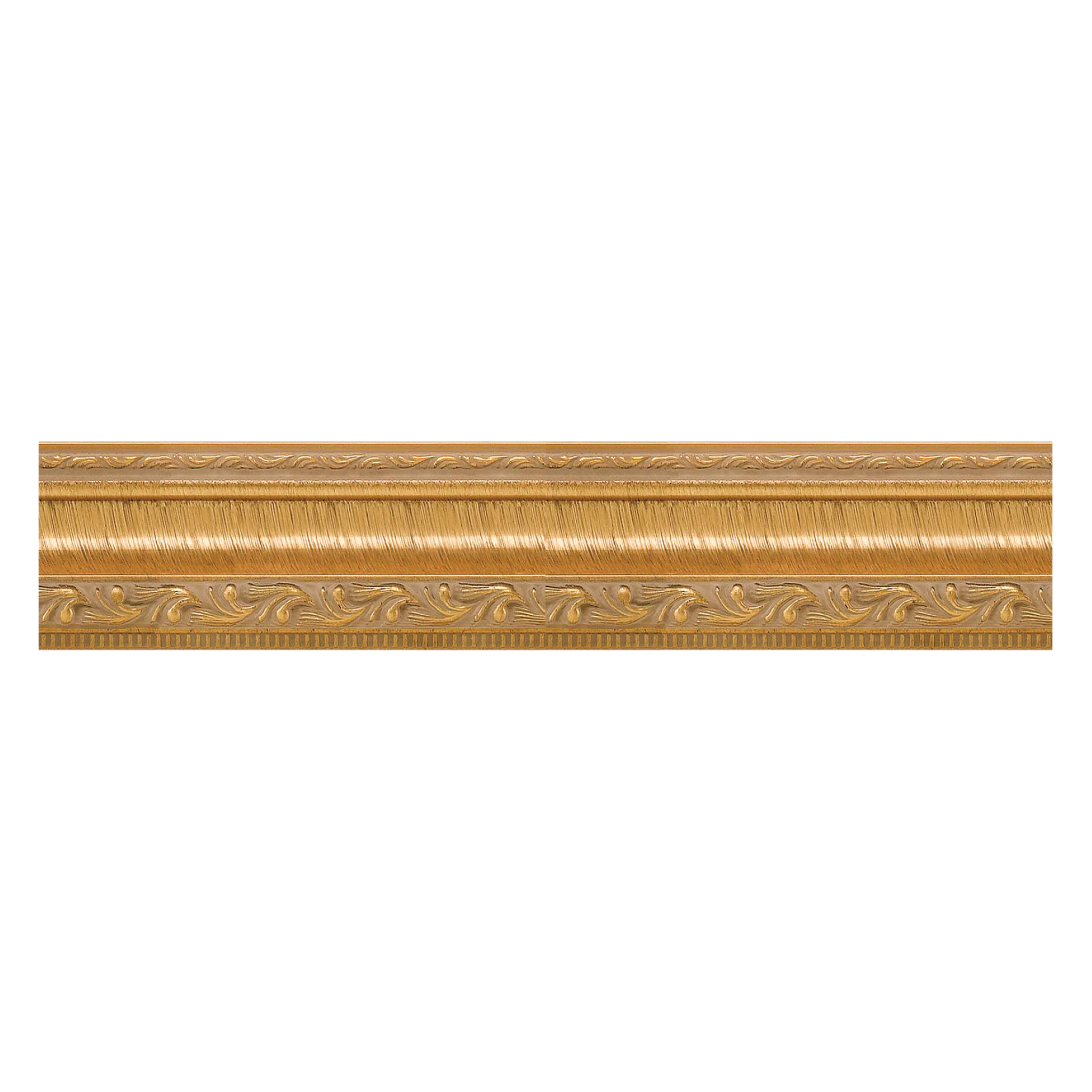 024 - 2" Classic Paneled Ornamental - Gold
